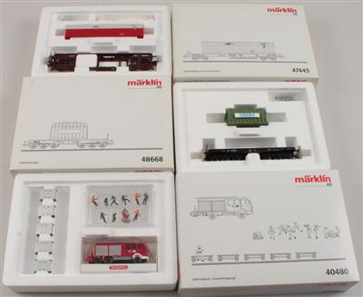 Märklin H0 Wagen-Set 47445 und 48668, - Summer-auction