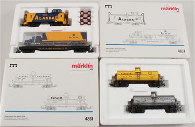 Märklin H0 Wagen-Set 4857 und 4861 - Summer-auction