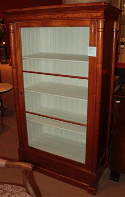 Biedermeier-Vitrinenschrank, - Asta estiva