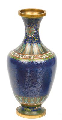 Cloisonné-Vase, - Letní aukce