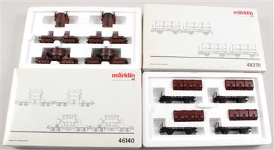 Märklin H0 2 Wagensets: - Letní aukce