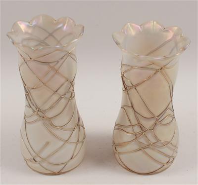 2 Vasen, - Summer-auction