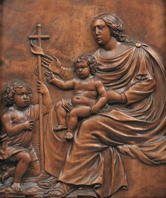 Maria mit Jesuskind und Johannesknabe, - Letní aukce