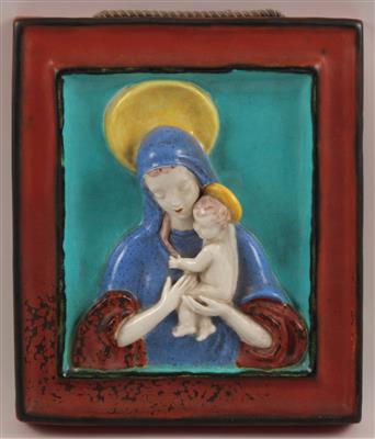 Madonna mit Kind-Wandrelief, - Letní aukce