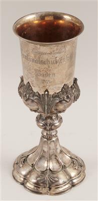 Pokal "Aargeuisches Schützenfest in Baden 1875", - Summer-auction