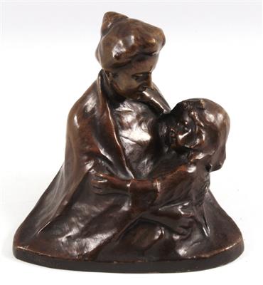 Kögler, Büste Mutter mit Kind, - Summer-auction