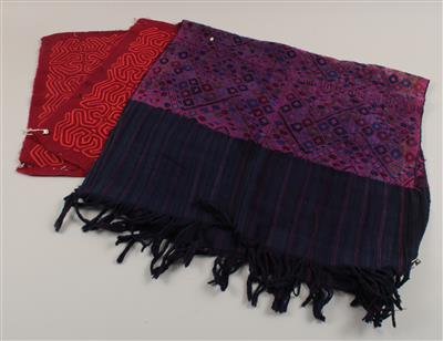 Konvolut (3 Stücke): Textilien aus Mittel-Amerika. - Asta estiva