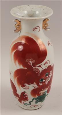 Vase, - Summer-auction