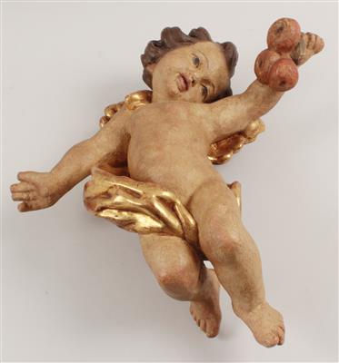 Putto mit Früchten, - Summer-auction