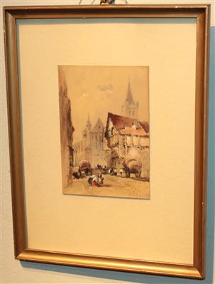 Frankreich, um 1890 - Saisoneröffnungs-Auktion Antiquitäten & Bilder