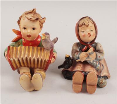 Heini(Bandoneonspieler) und Strickliesl, - Antiques and Paintings