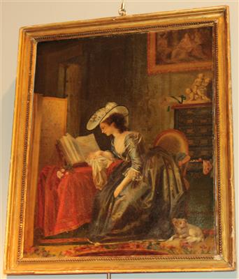 Rosa Gouin um 1840 - Saisoneröffnungs-Auktion Antiquitäten & Bilder