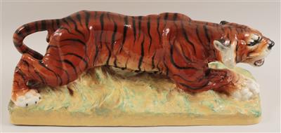 Tiger, - Antiques and Paintings