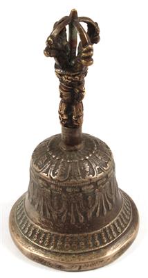 Tibet, Nepal: Eine Ritual-Glocke 'Ghanta'. - Starožitnosti, Obrazy