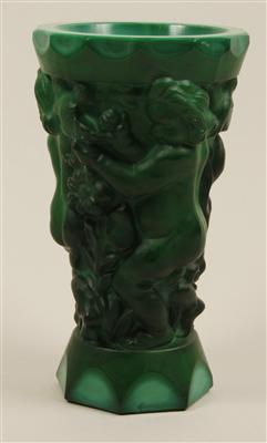 Vase mit tanzenden Putti, - Antiquitäten & Bilder