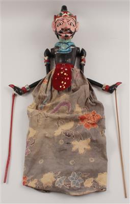 Indonesien, Java: Eine Stabpuppe ('Wayang golek'). - Antiquariato e Dipinti