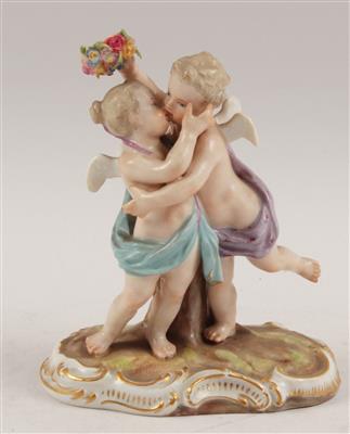 Amorettengruppe, - Antiques and Paintings