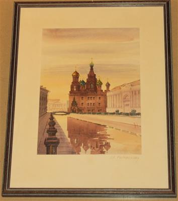 Aquarellist um 1930 - Winterauktion - Antiquitäten,<br />Möbel und Bilder