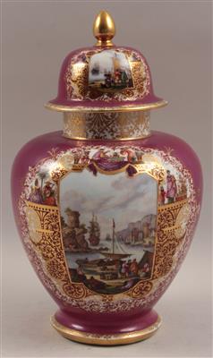 Deckelvase, - Antiquariato e Dipinti