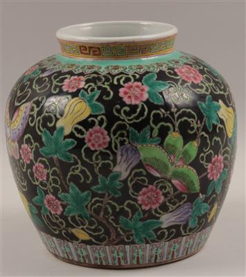 Famille rose-Vase, - Antiquariato e Dipinti