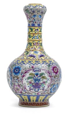 Famille Rose-Vase, - Starožitnosti, Obrazy