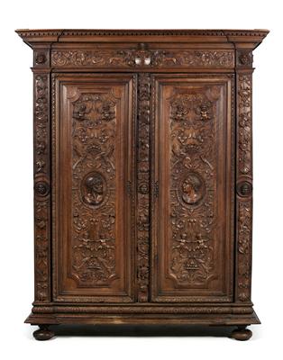 Hallenschrank, - Antiques and Paintings