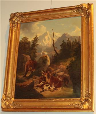 Kopie nach/Copy after Friedrich Gauermann (1807-1862) - Antiques and Paintings