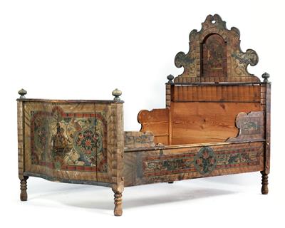 Oberösterreichisches Bauernbett, - Antiquariato e Dipinti