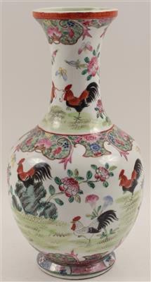 Famille rose-Vase, - Antiques and Paintings