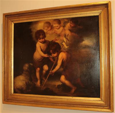 Kopie des 20. Jahrhunderts nach/Copy of the 20th centruy after B. Esteban Murillo (1618-1682) - Antiques and Paintings