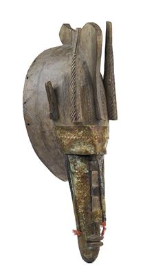 Marka, Mali, Burkina Faso: Eine typische Maske der Marka, Nachbarn der Bambara in Mali. - Antiquariato e Dipinti