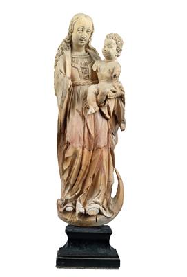 Madonna con Bambino, - Oggetti d'arte (mobili, sculture)