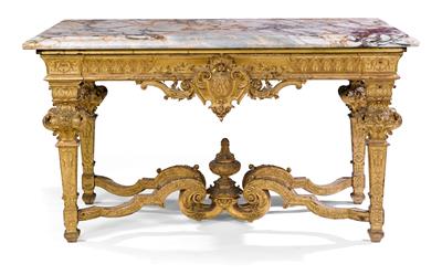 Museum quality centre table or console table from the Berliner Schloss (City Palace Berlin) ("Mecklenburgische Wohnung"), - Starožitnosti (Nábytek, Socha?ská díla)