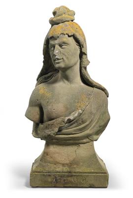 Busto in pietra - Oggetti d'arte (mobili, sculture)