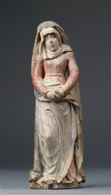 Trauernde Maria, - Antiquitäten (Möbel, Skulpturen)