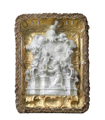 Vision des Hl. Antonius, - Antiquitäten (Möbel, Skulpturen)