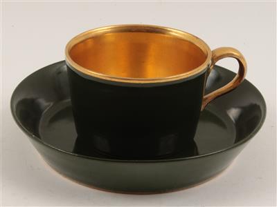 Teetasse mit Untertasse, - Antiquariato e Dipinti