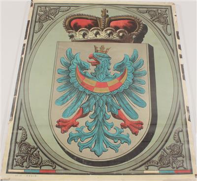 13 Chromolithographien "Österreichische Kronländer - Antiques and Paintings