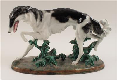 Russischer Windhund, - Antiques and Paintings
