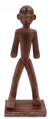 Mossi, Burkina Faso: Eine kleine, männliche Ahnenfigur. - Antiquariato e Dipinti