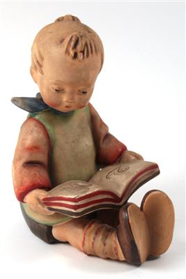 Bücherwurm-Junge, - Saisonabschluss-Auktion Bilder Varia, Antiquitäten, Möbel/Design