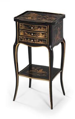 Chinoiserie Beistelltischchen, - Antiques and Paintings