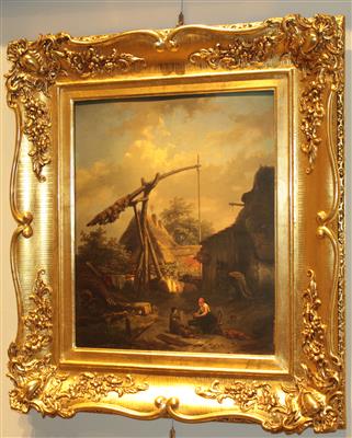 Florent Nicolas Crabeels - Antiques and Paintings