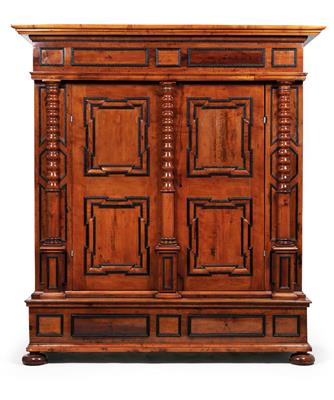 Frühbarocker Hallenschrank, - Antiquariato e Dipinti