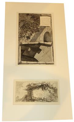 Giovanni Battista Piranesi - Saisonabschluss-Auktion Bilder Varia, Antiquitäten, Möbel/Design