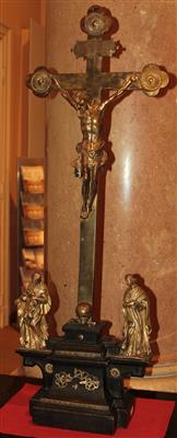 Kruzifix mit Johannes und Maria. - Antiquariato e Dipinti