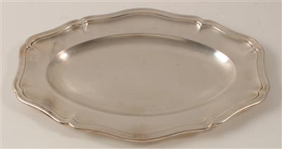 Ovale Platte, - Saisonabschluss-Auktion Bilder Varia, Antiquitäten, Möbel/Design