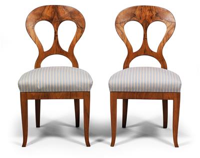 Paar Biedermeier Sessel, - Saisonabschluss-Auktion Bilder Varia, Antiquitäten, Möbel/Design