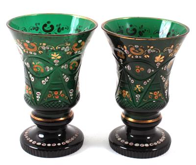 Paar Pokale, - Saisonabschluss-Auktion Bilder Varia, Antiquitäten, Möbel/Design