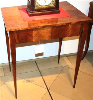 Rechteckiger Biedermeier Tisch, - Antiques and Paintings